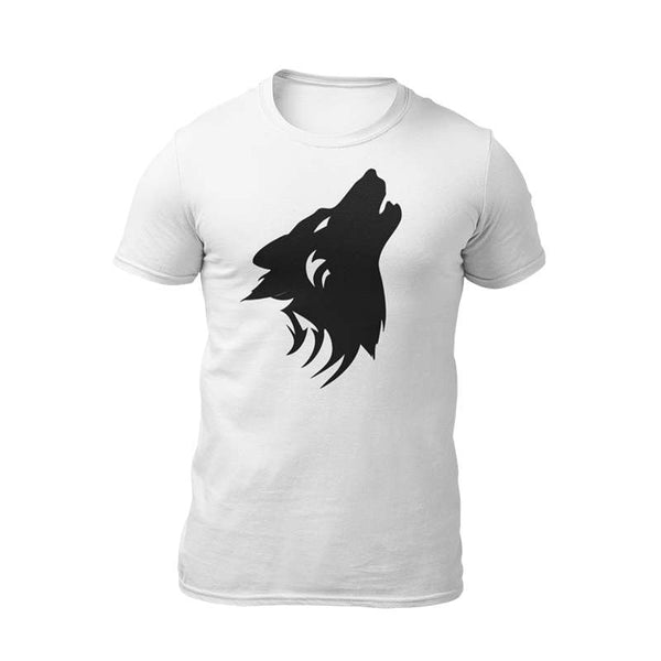 T Shirt T te de Loup Tribal Louragan